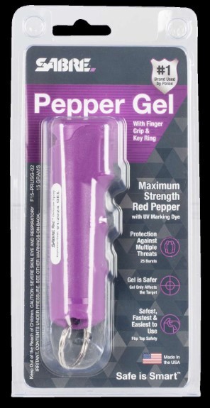 SAB PEPPER GEL PURPLE FLIP TOP - Win Repeating Arms Promotion